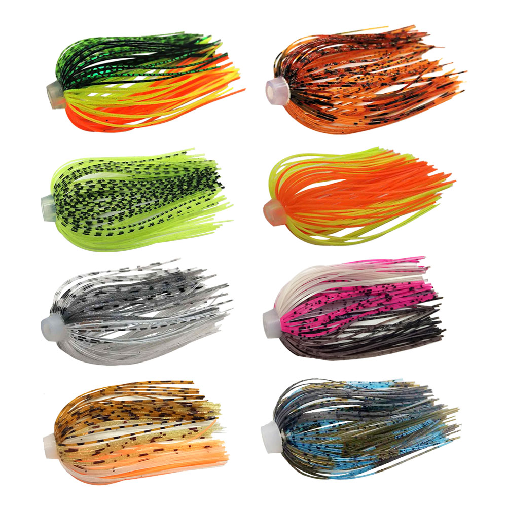 Fishing Lure Spinnerbait - 5 pçs/lote 88 fios 64mm saias
