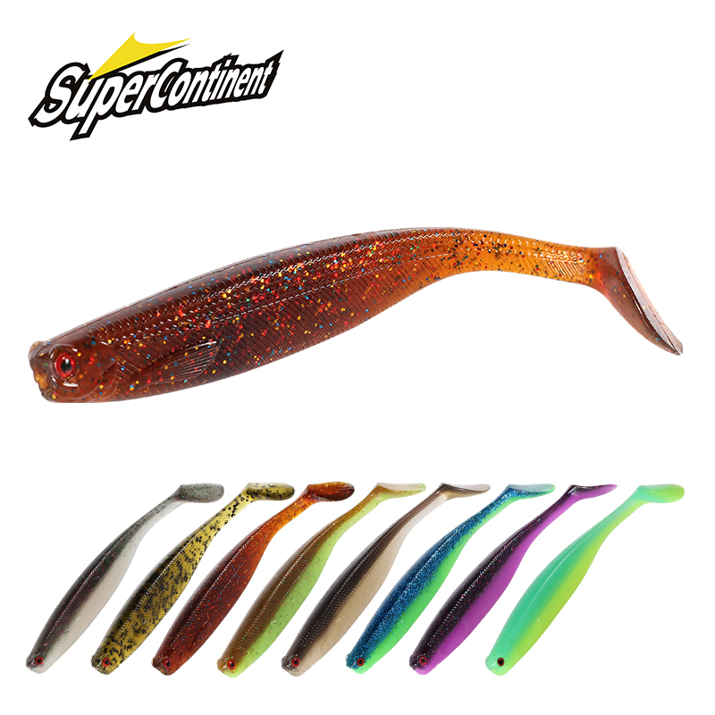 Fishing Lure Swimbait - 2022 supercontinente shadtteez 5cm/7cm/10cm pique zander