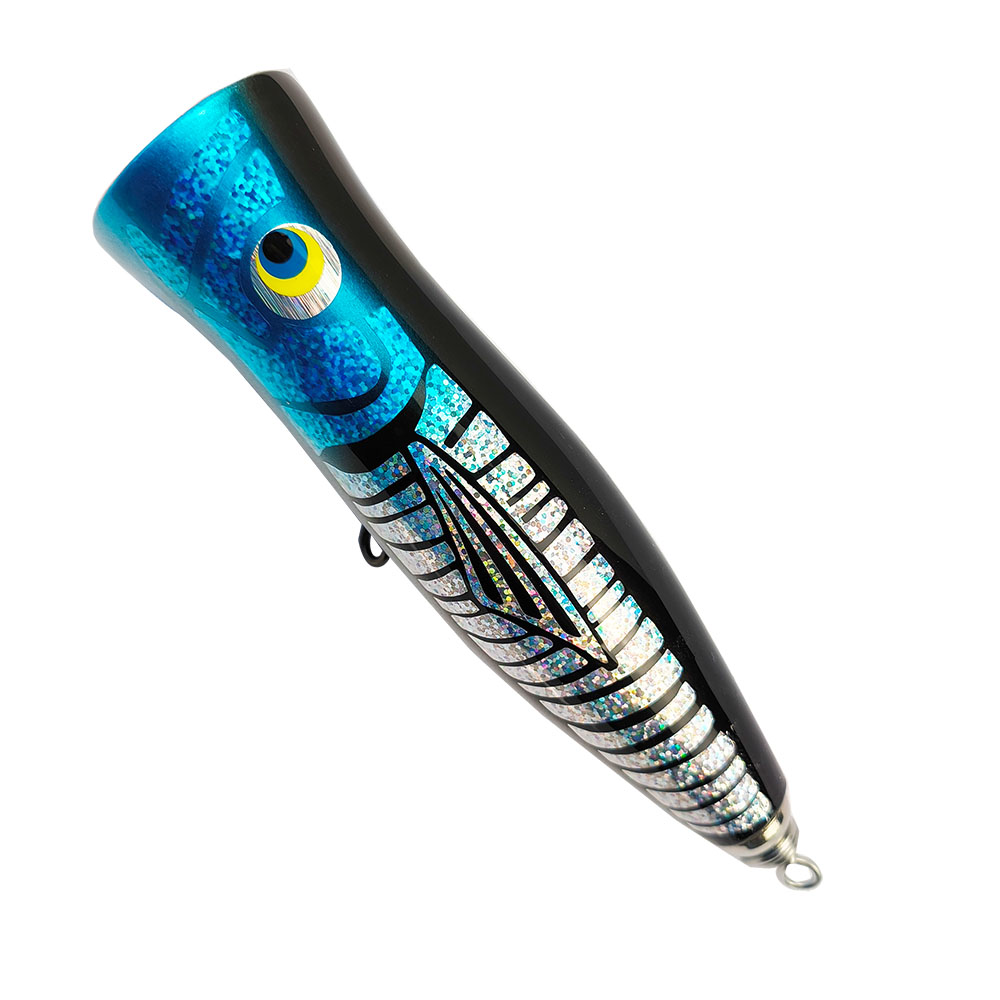 Fishing Lure Popper - Gamma carpinteiro madeira flutuante popper stickbait