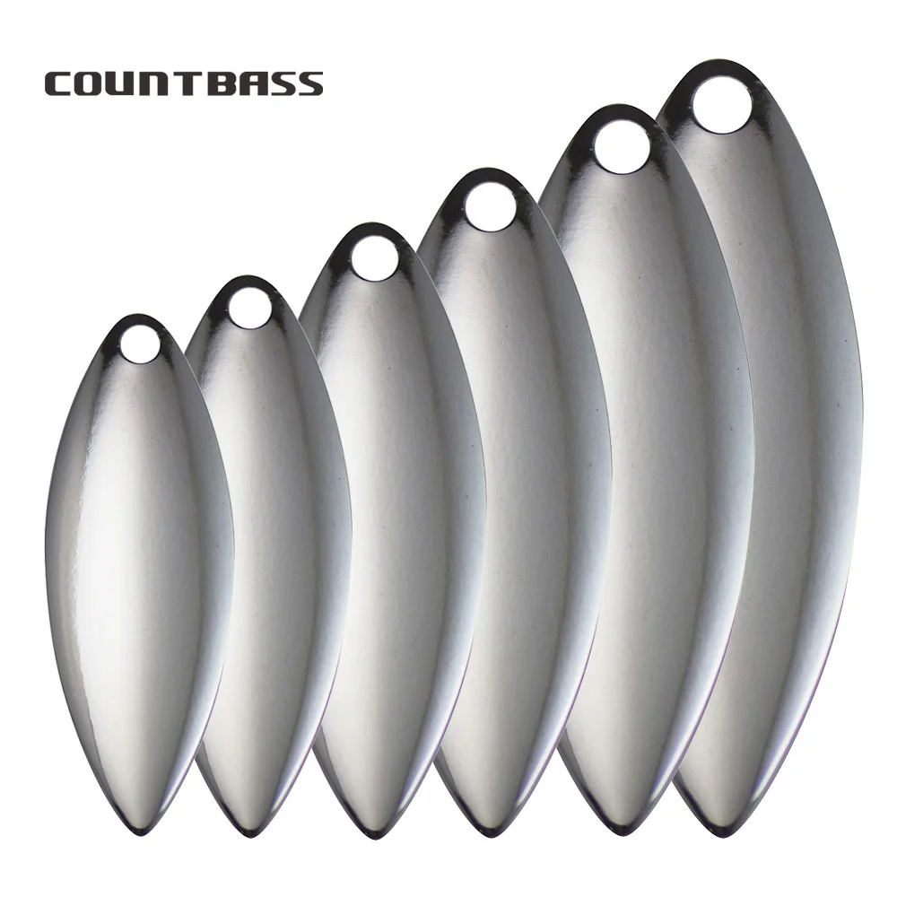 Fishing Lure Spinner - Countbass 50 peças tamanho 1-6 lâminas