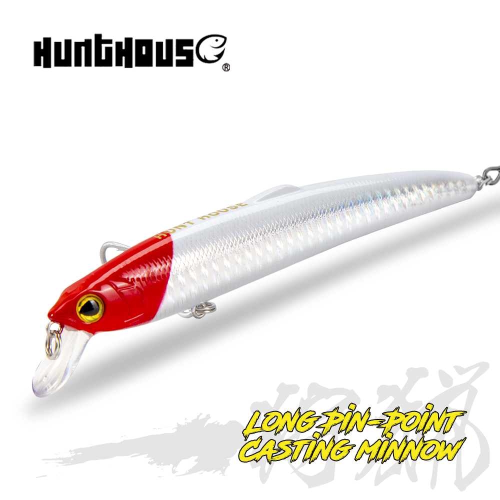 Fishing Lure Topwater - Isca Artificial Flutuante Hunthouse Saruna Minnow