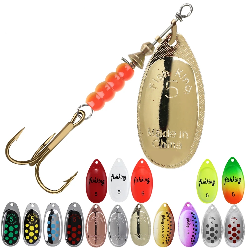 Colher de metal giratória isca - Fishing Lure Swimbait avaliação e preço