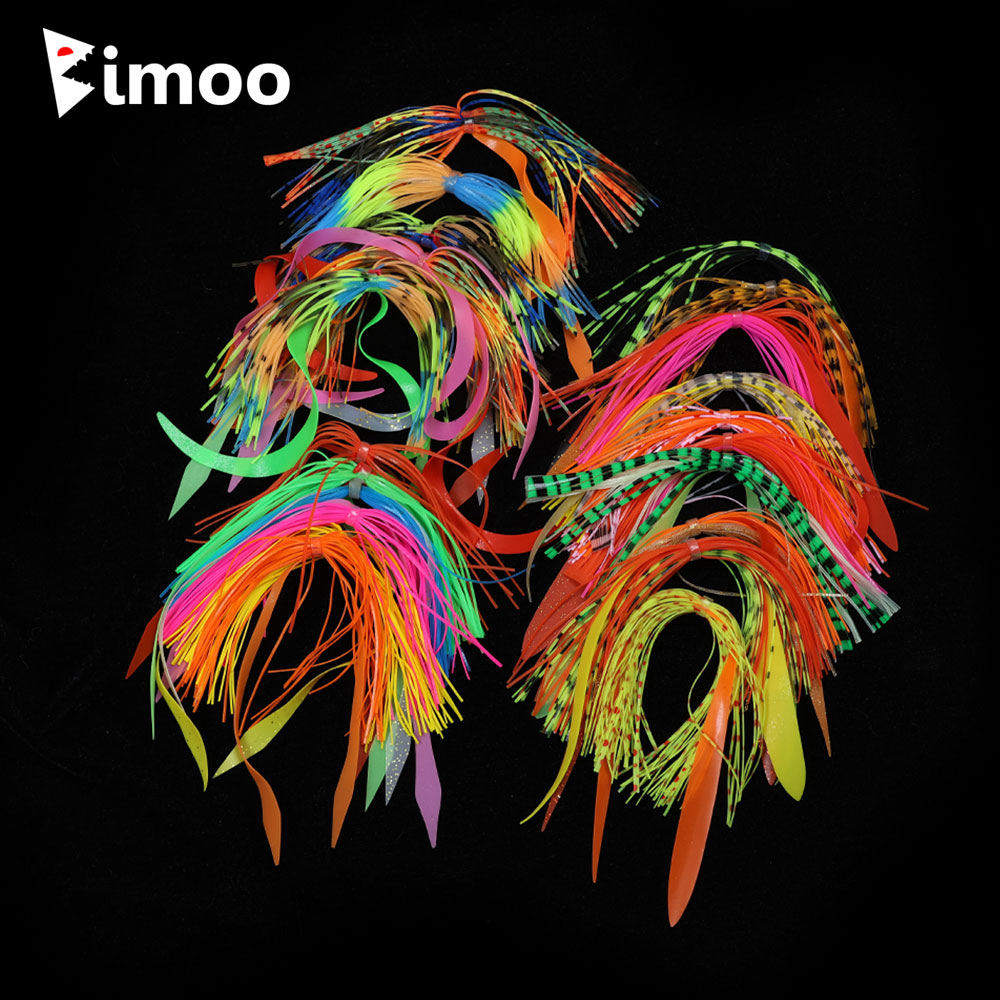10/12 peças de Saias de Silico - Fishing Lure Buzzbait avaliação e preço