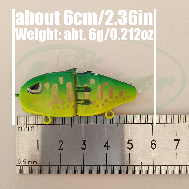 Isca Artificial Articulada Lun - Fishing Lure Popper avaliação e preço