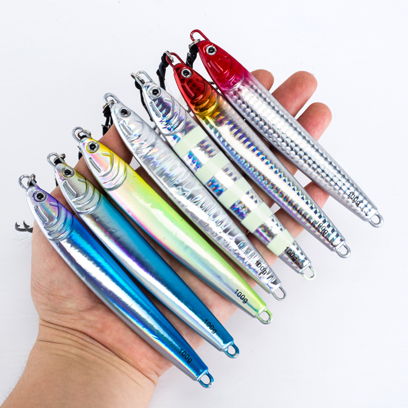 7 pçs 40g 60g 80g 100g luminos - Fishing Lure Spinnerbait avaliação e preço
