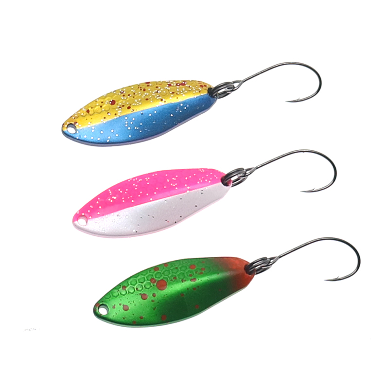 Isca de Metal TROUT Spoon 2g 2 - Fishing Lure Spoon avaliação e preço