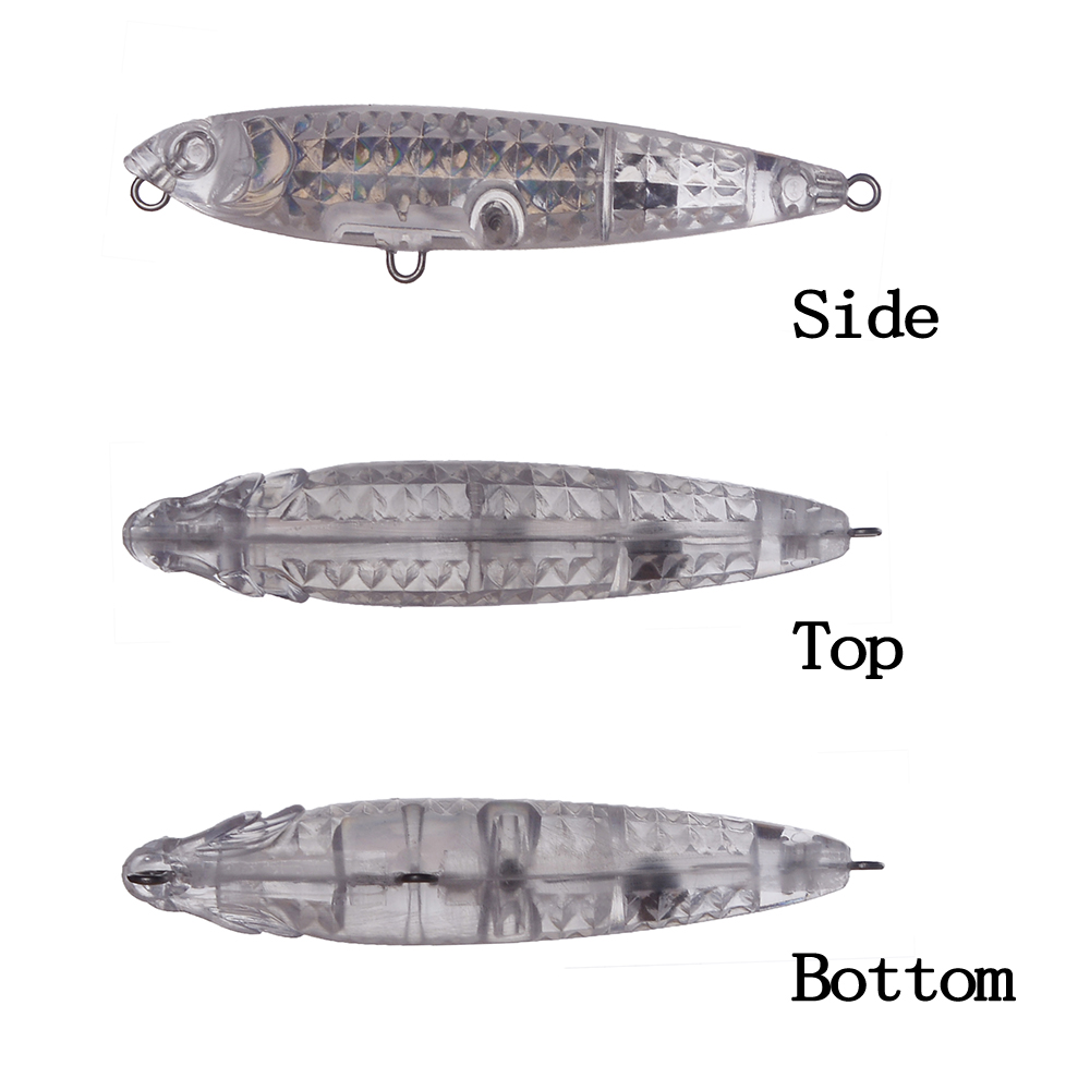 Iscas de Pesca em Branco Chan’ - Fishing Lure Topwater avaliação e preço