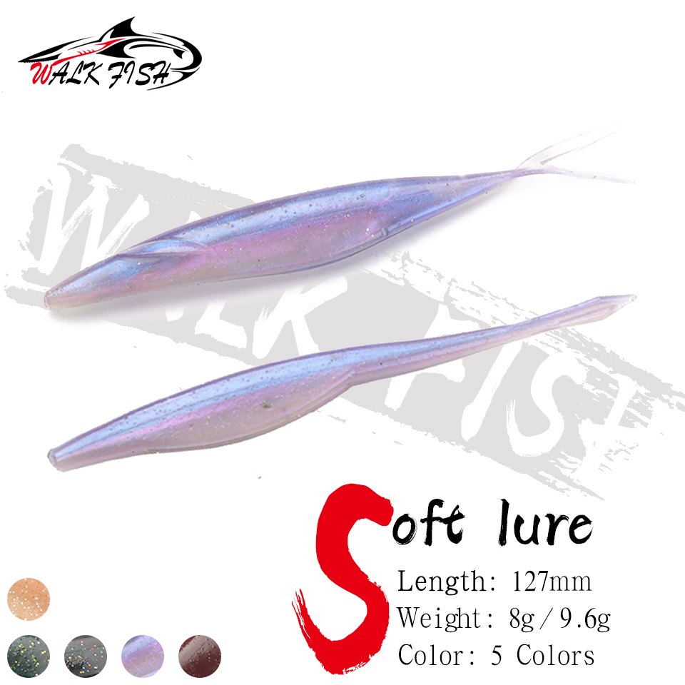 WALK FISH 6 Peças/Lote 12,7cm  - Fishing Lure Swimbait avaliação e preço