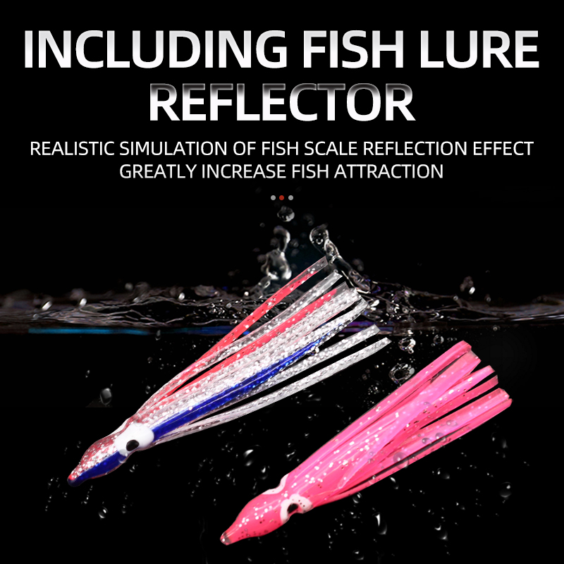 ShareShark 50 peças/saco Saias - Fishing Lure Making Kit avaliação e preço