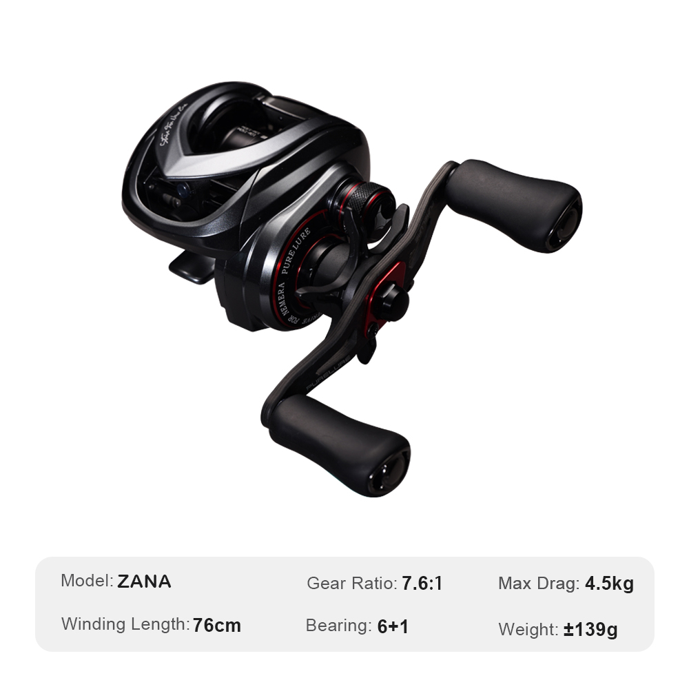 Purelure zana 139g quadro de l - Abu Garcia Reel Max avaliação e preço
