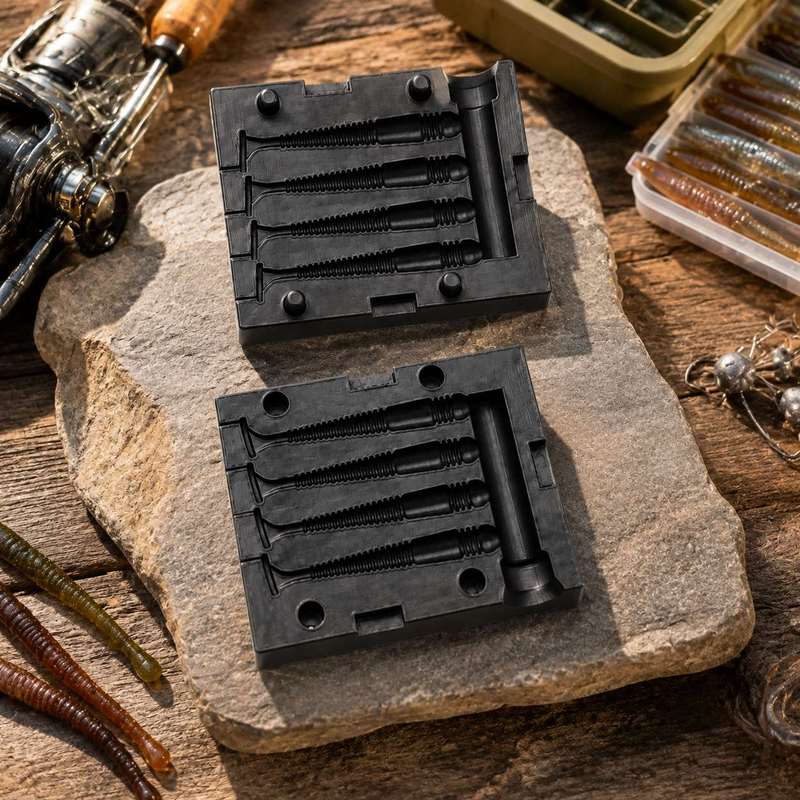 Molde para Iscas Macias de 2 P - Fishing Lure Kit avaliação e preço