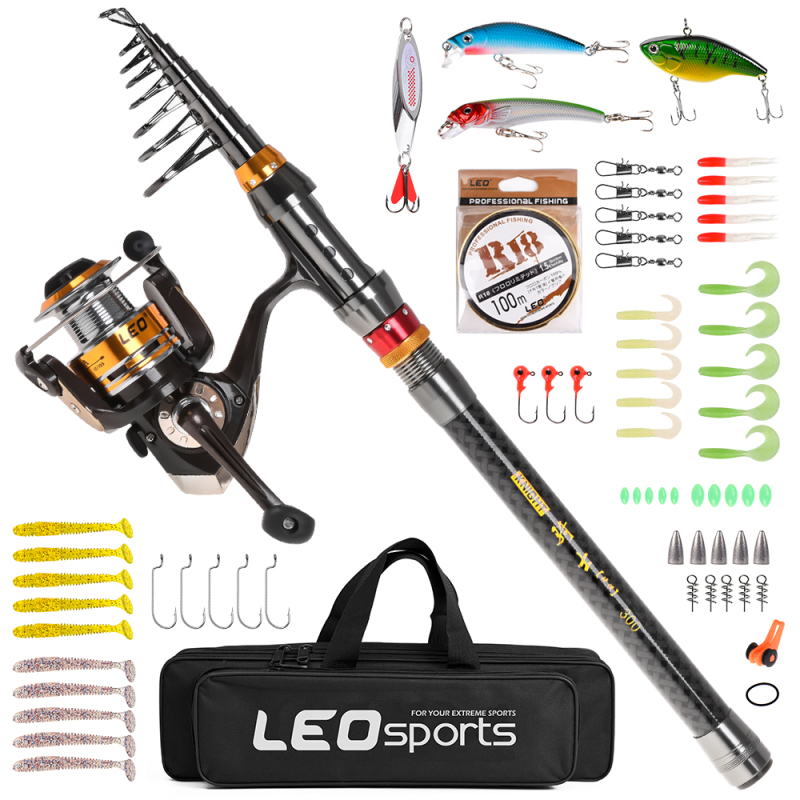 Fibra de carbono telescópica P - Fishing Lure Jig avaliação e preço