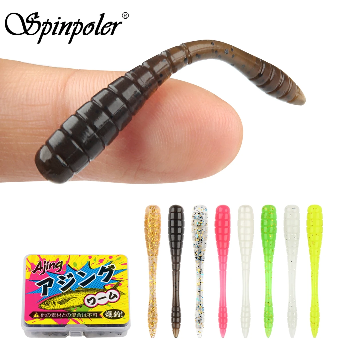 Spinpoler tpr ajing iscas maci - Fishing Lure Swimbait avaliação e preço