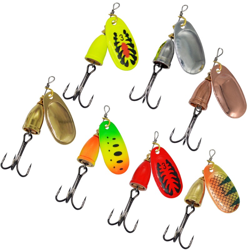 Isca Giratória de Pesca 8g com - Fishing Lure Blade Bait avaliação e preço