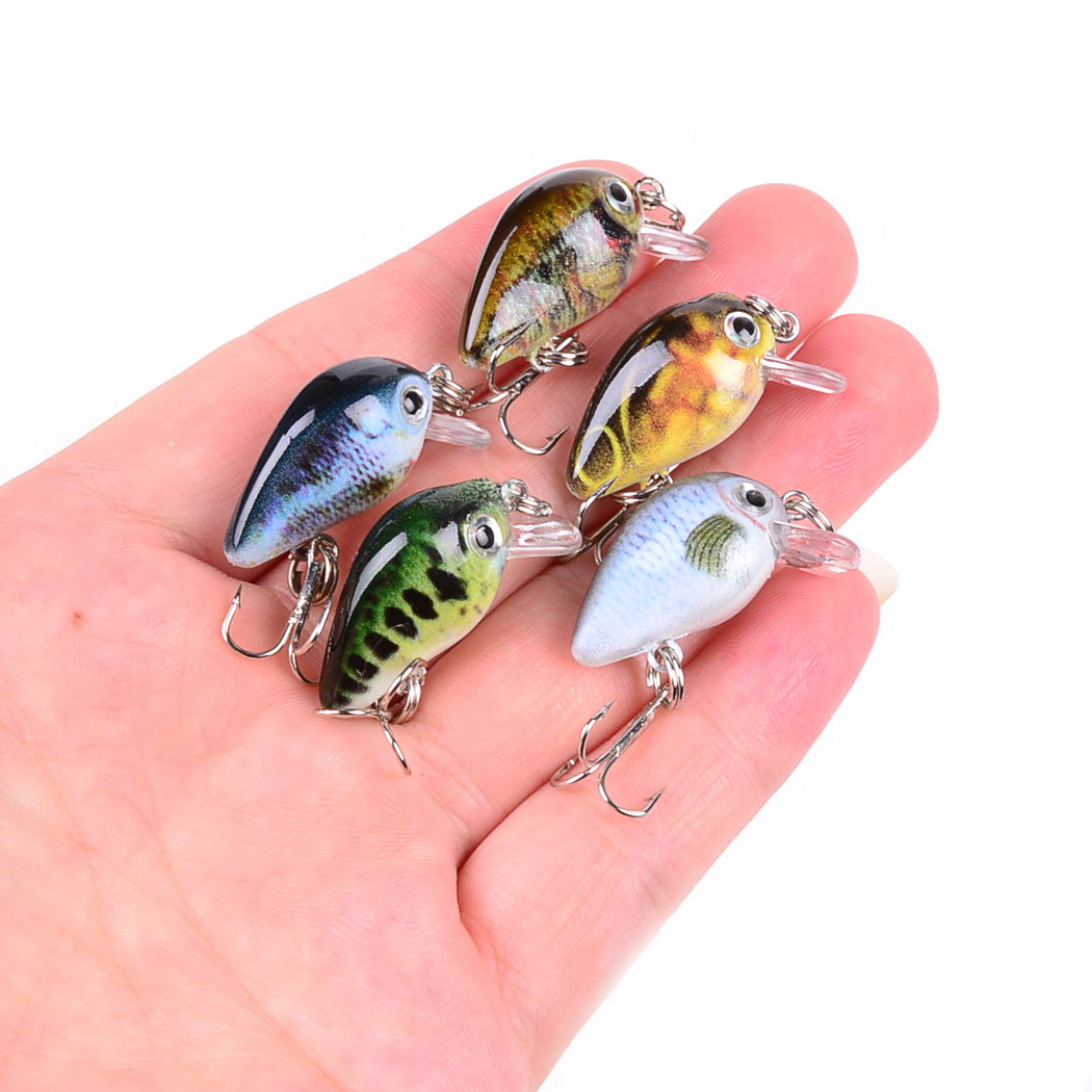 Crazy Wobbler Mini Crankbait T - Fishing Lure Topwater avaliação e preço